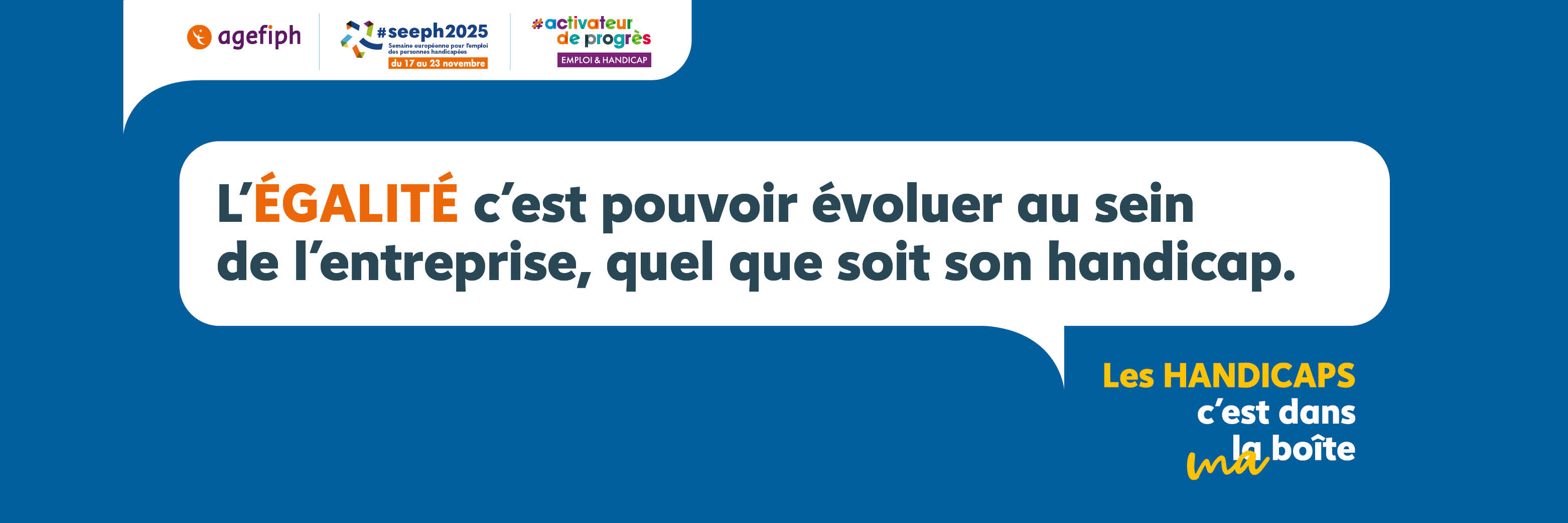 Semaine Européenne pour l'Emploi des Personnes Handicapées
